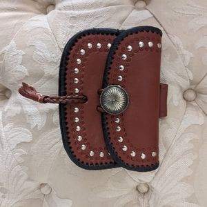 Handmade real leather fanny pack